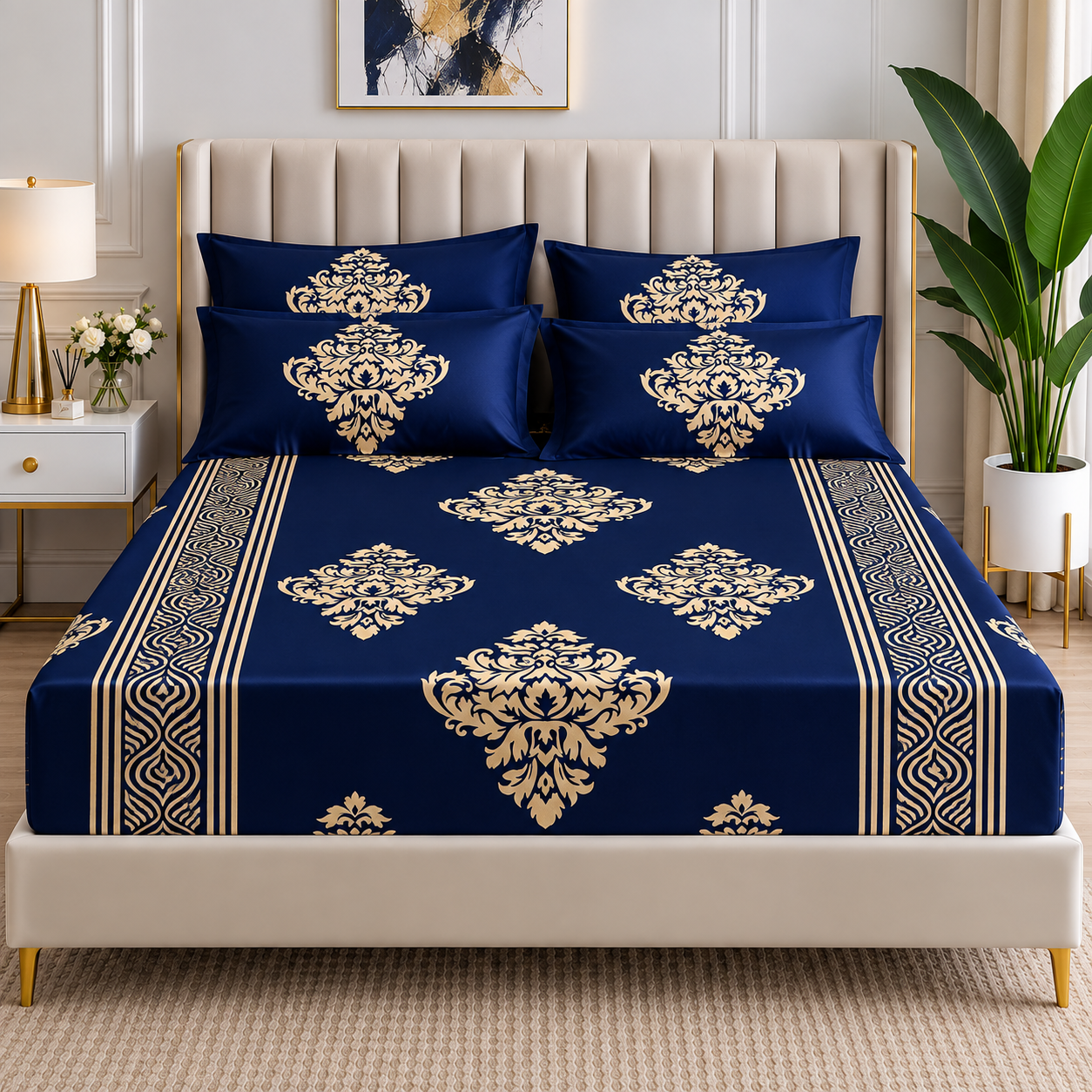 * Royal Blue Elegance